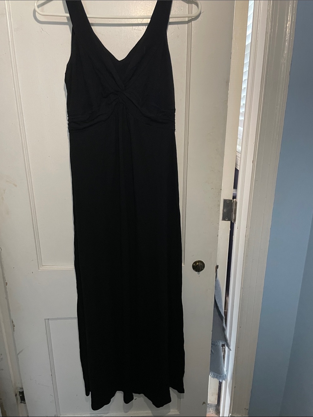 Boden Black V-Neck Maxi Dress